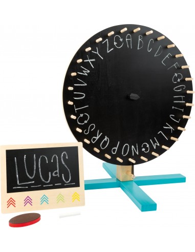 Joc Roata norocului, din lemn