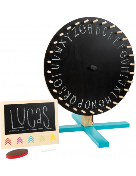 Joc Roata norocului, din lemn