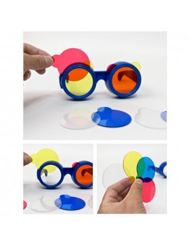 Ochelari pentru mixarea culorilor