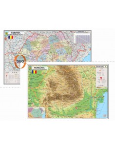 Harta Romania Format 70 x 100 cm