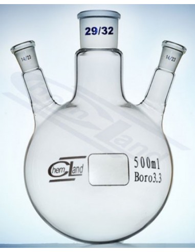 Balon cu Fund Rotund cu 3 Gaturi cu Slif