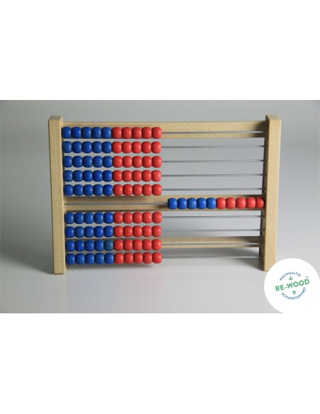 Numaratoare cu 100 de bile RE-Wood® Numaratoare cu 100 de bile RE-Wood®