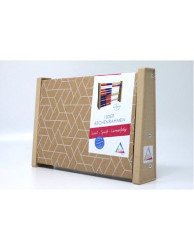 Numaratoare cu 100 de bile RE-Wood®