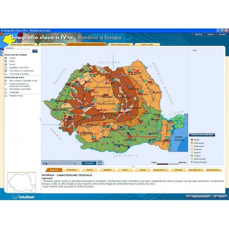 Geografie clasa a IV-a - Romania si Europa Geografie clasa a IV-a - Romania si Europa