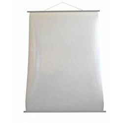 Tabla alba de perete