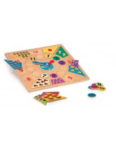 Ceas-puzzle, cantitati 2