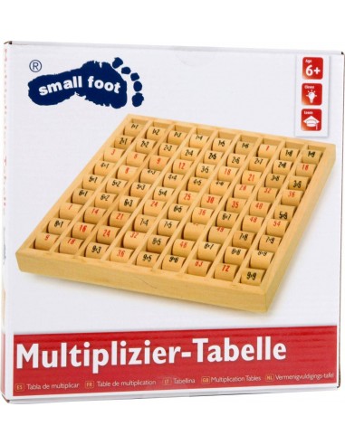 Tabla inmultirii din lemn