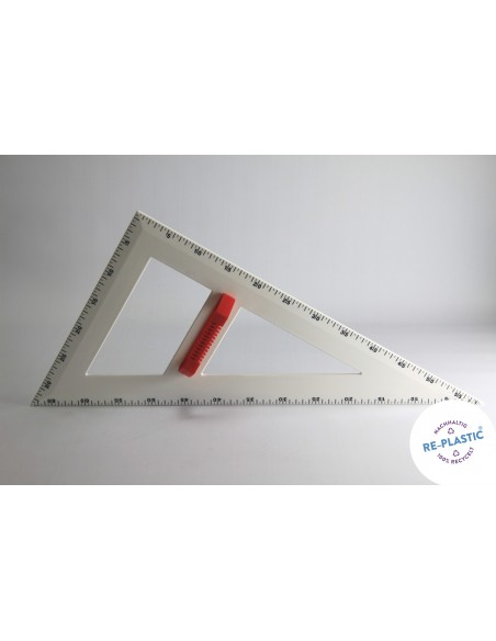 Echer de 60° pentru tabla scolara