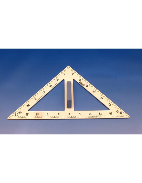 Echer de 45° pentru tabla scolara