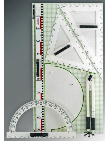 Trusa geometrie pentru tabla scolara III, Re-Plastic° Trusa geometrie pentru tabla scolara III, Re-Plastic°
