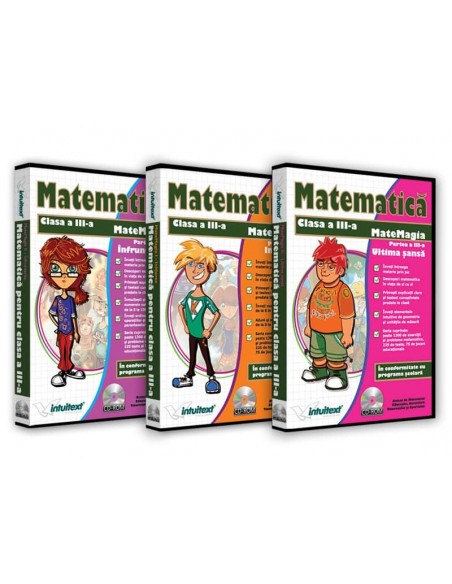 Pachet Matematica clasa a III-a