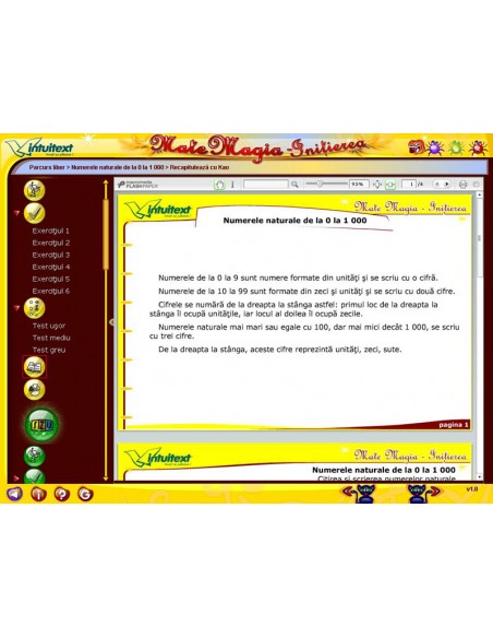 Pachet Matematica clasa a III-a