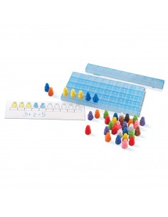 Set de matematica pinguinii pe gheata