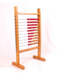 Abac cu bile, lemn, 130x56 cm