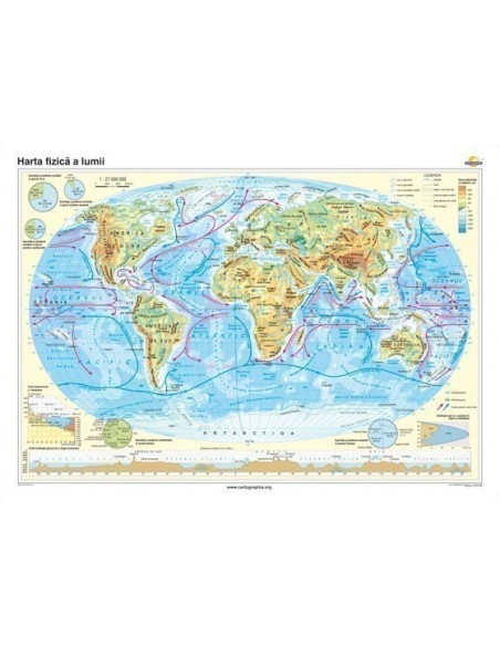 Harta fizica a lumii