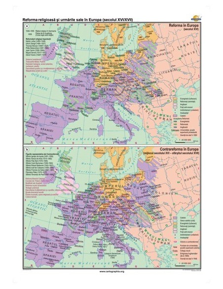 Reforma religioasa si urmarile sale in Europa (secolul XVI-XVII)