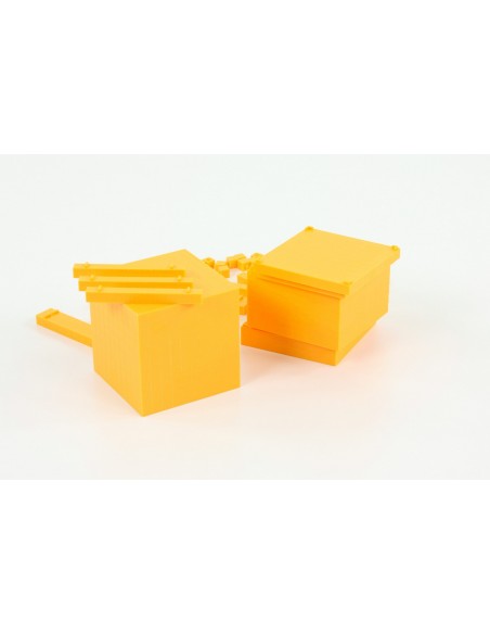 Sistemul zecimal - cuburi baza 10 interconectabile