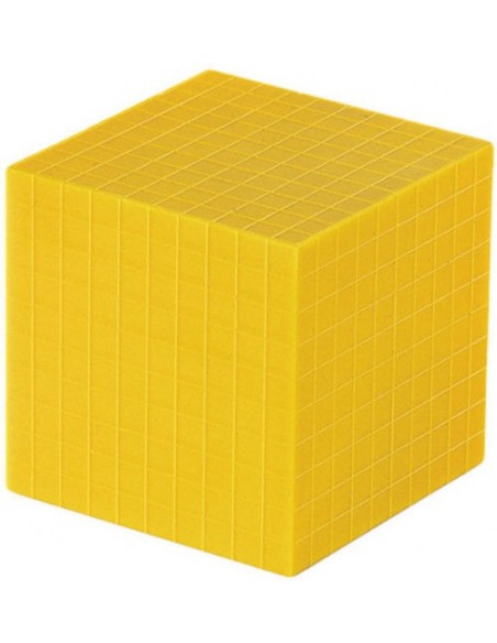 Sistemul zecimal - cuburi baza 10 interconectabile