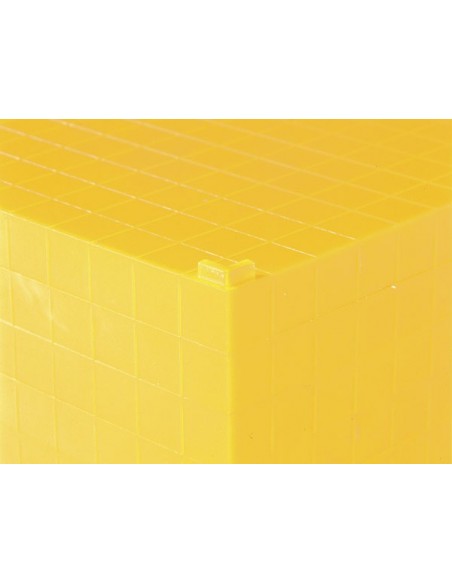 Sistemul zecimal - cuburi baza 10 interconectabile