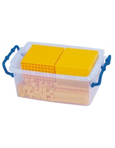 Sistemul zecimal - cuburi baza 10 interconectabile