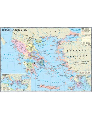 Lumea greaca in antichitate in sec. V a. Chr.