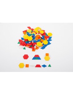 Forme geometrice plane, 250 piese