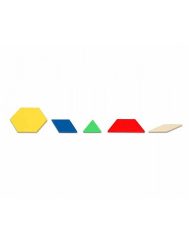 Forme geometrice plane, 250 piese