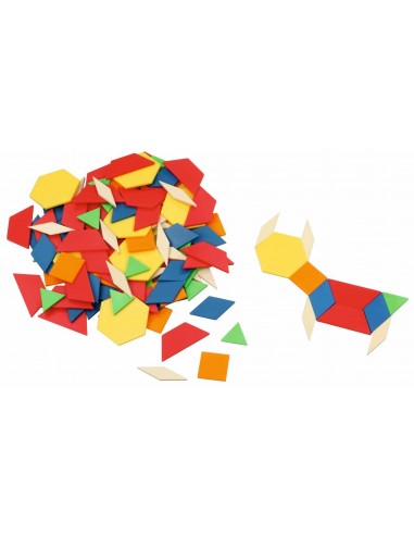 Forme geometrice plane, 250 piese