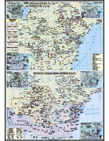 Civilizatia geto-dacilor. Provinciile Romane Moesia Inferior si Dacia