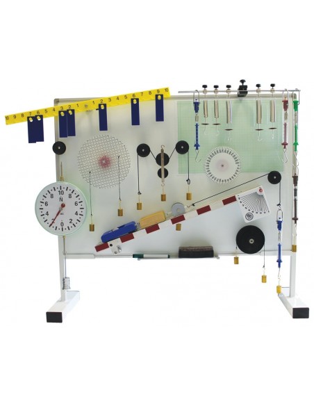 Trusa demonstrativa pentru mecanica, cu tabla magnetica Trusa demonstrativa pentru mecanica, cu tabla magnetica