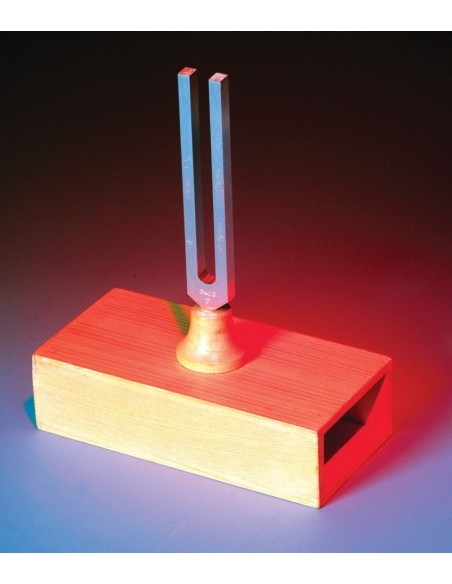 Diapazon cu cutie de rezonanta din lemn si ciocanel