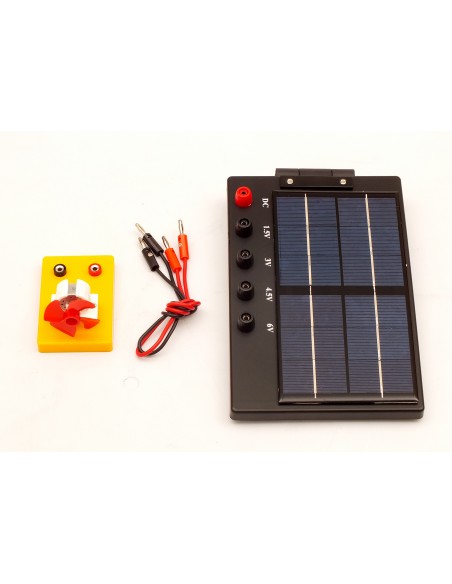 Panou solar, cu motor si elice Panou solar, cu motor si elice