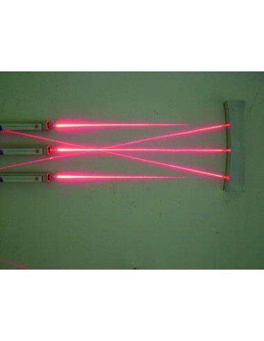Trusa optica laser, cu 3 surse laser