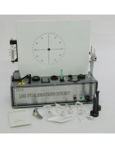 Trusa demonstrativa pentru optica cu sursa laser He-Ne