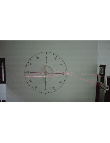 Trusa demonstrativa pentru optica cu sursa laser He-Ne