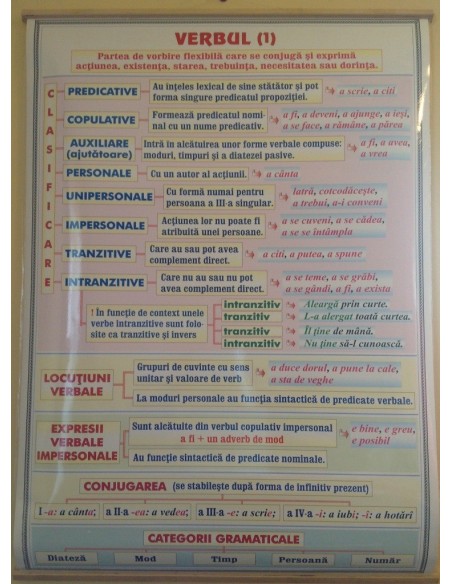 Verbul (1) / Vocabularul (Lexicul)