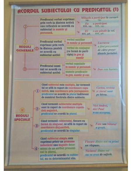 Acordul subiectului cu predicatul (1) / Procedee de expresivitate artistica (1)
